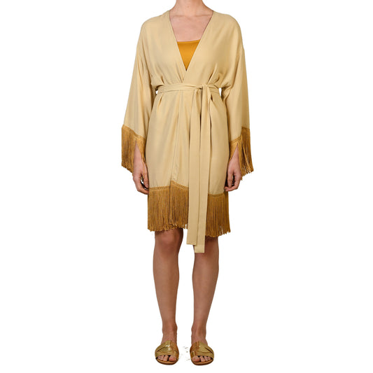 Golden Kimono Dress