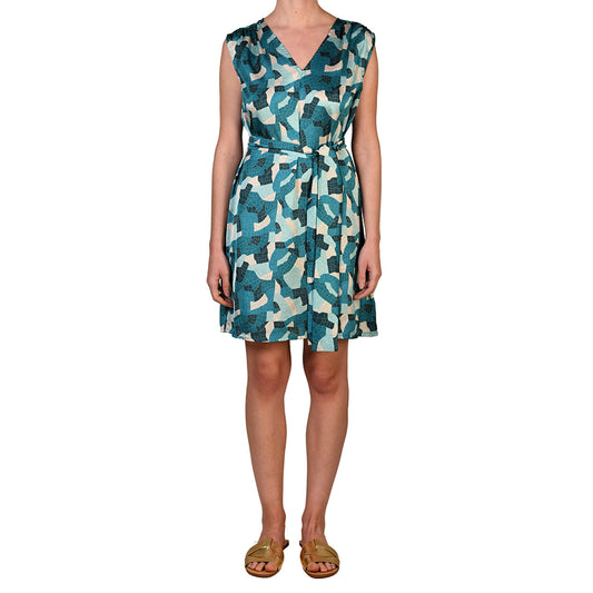 Jade Mosaic Kaftan Dress