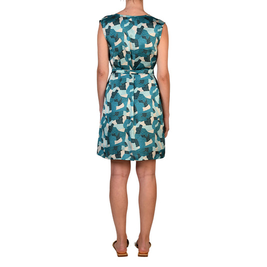 Jade Mosaic Kaftan Dress