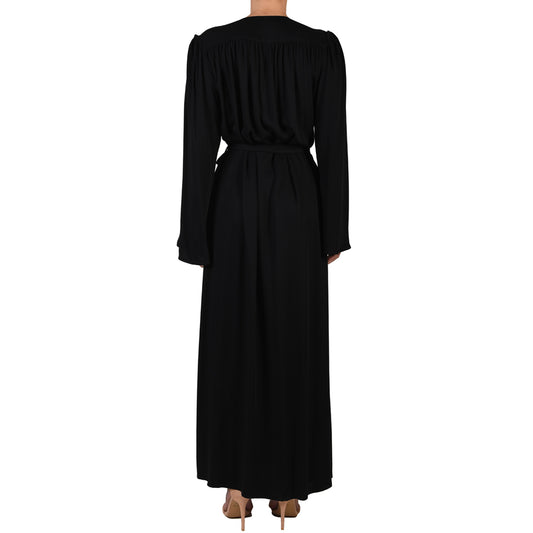 Black Maxi Kimono Dress
