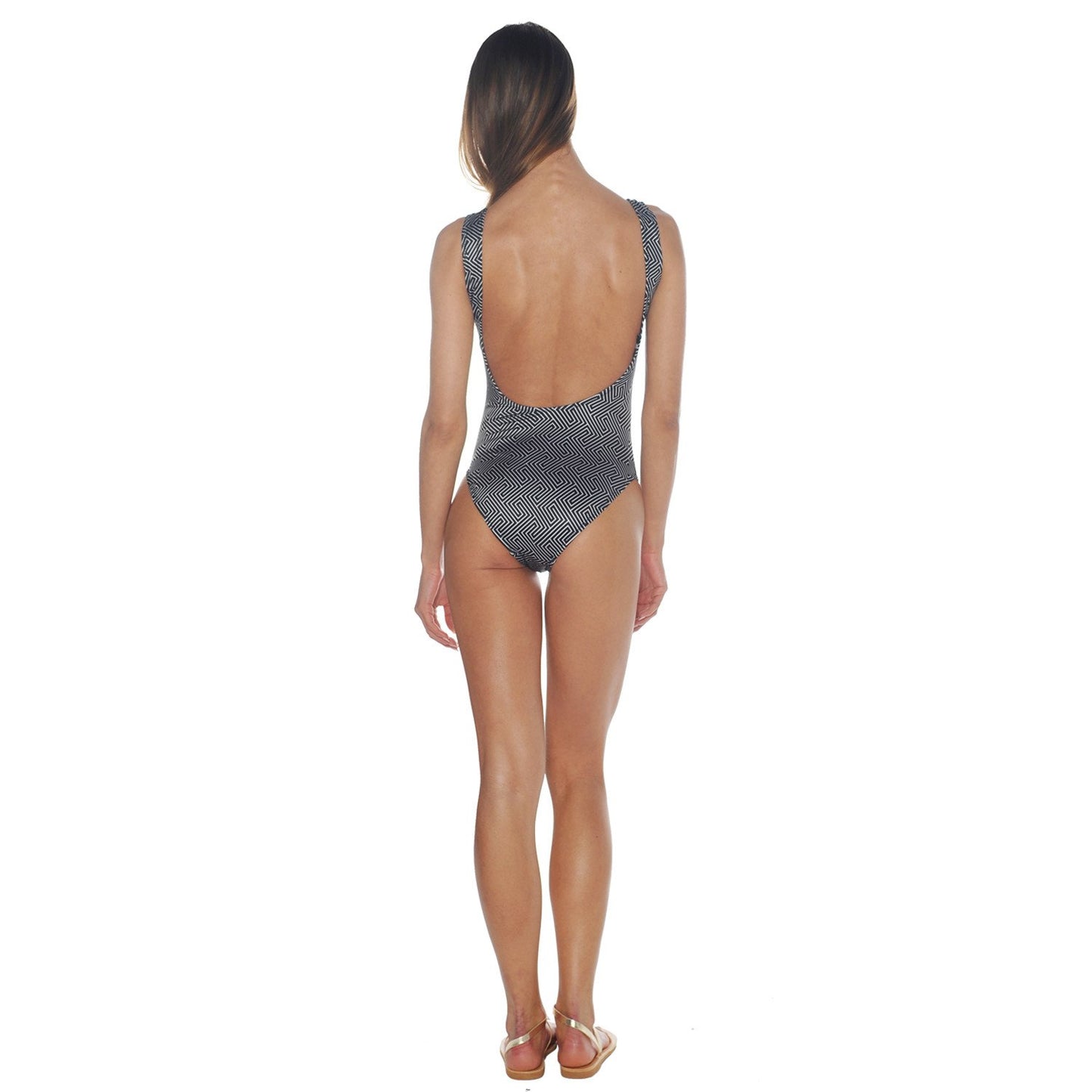 Grecian Black Swimsuit