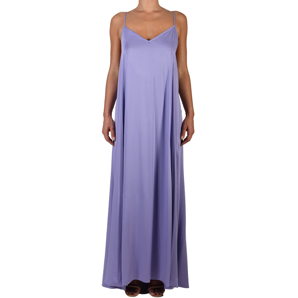 Lilac Maxi Dress Ino Mei Lilac Maxi Dress Ino Mei