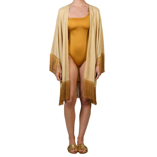 Golden Kimono Dress
