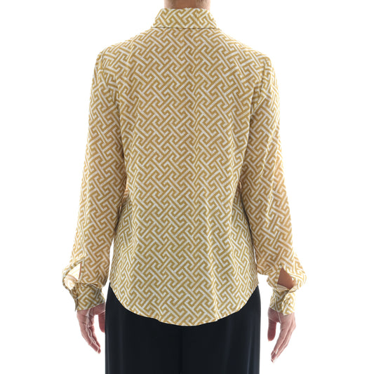 Grecian Gold Buttoned Shirt