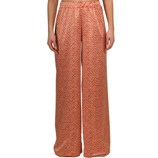 Grecian Grapefruit Satin Pantalone