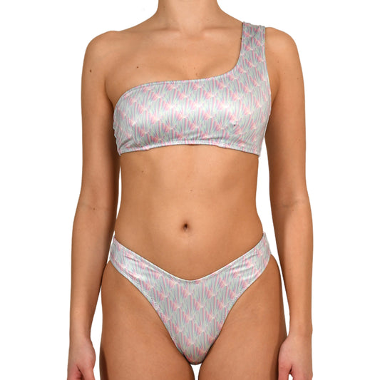 Mermaid Shell One Shoulder Bikini