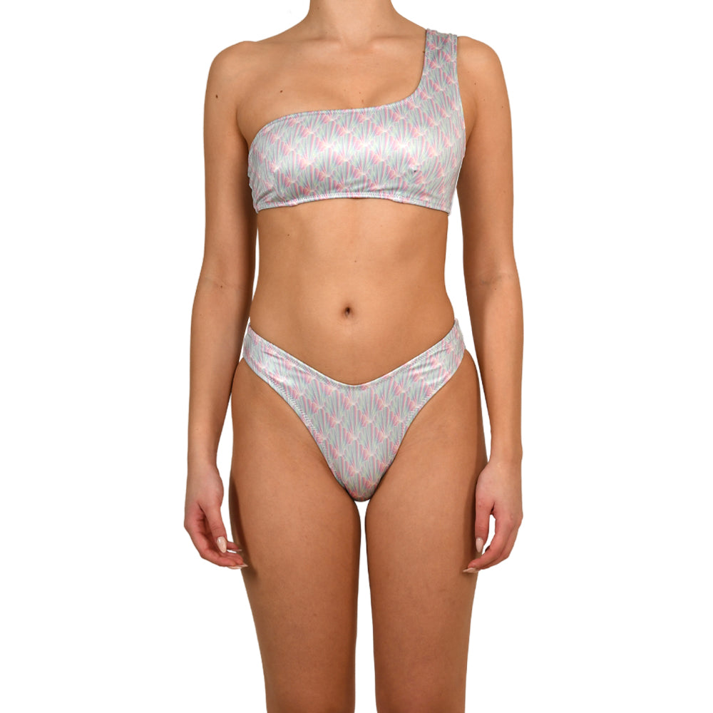 Mermaid Shell One Shoulder Bikini