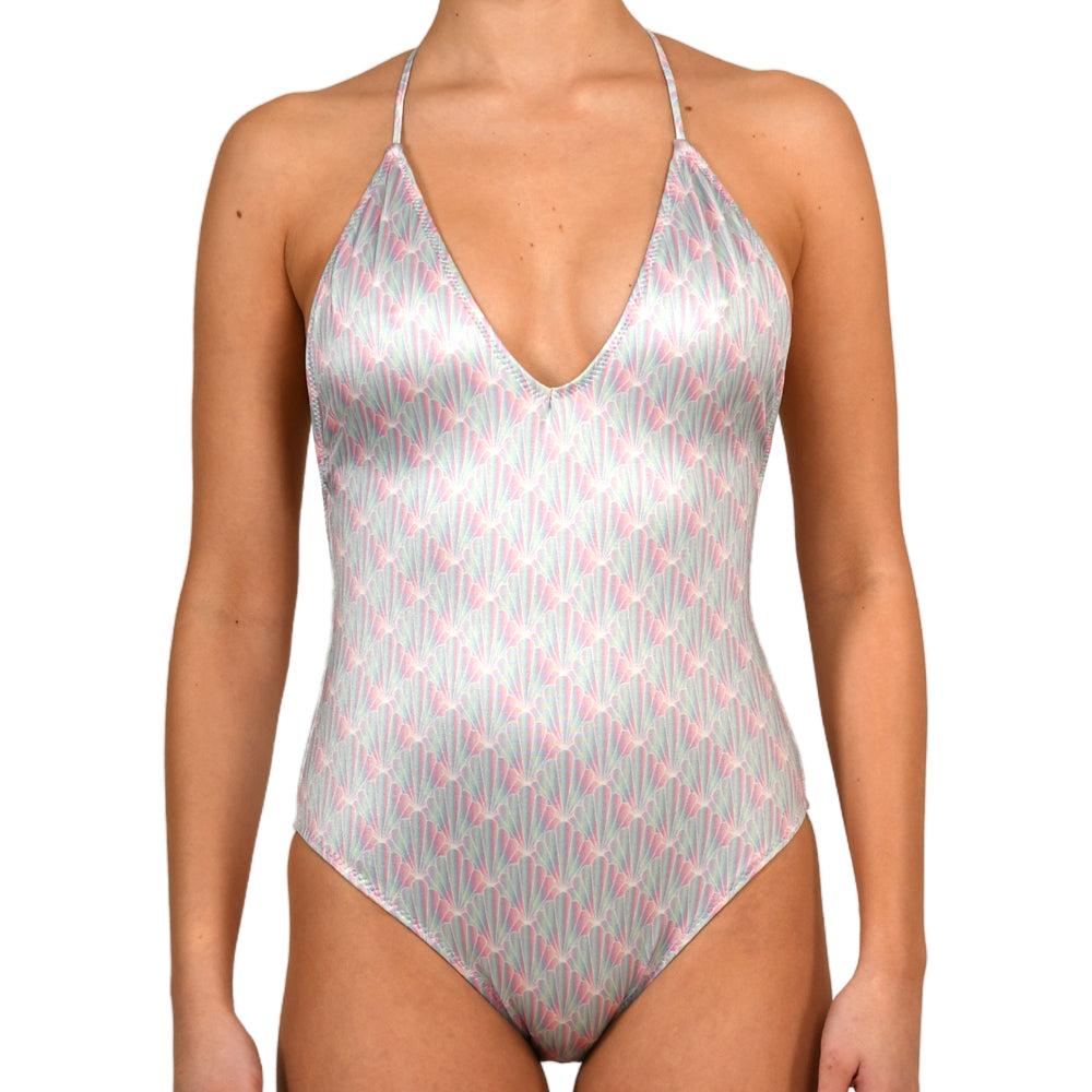Mermaid Shell Halter Swimsuit