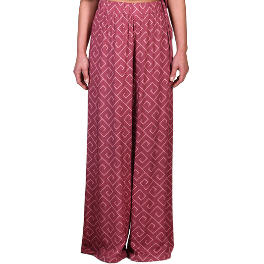 Meander Magenta Pantalone